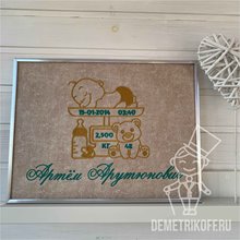 Детская метрика  DeMetrikoff - 0007